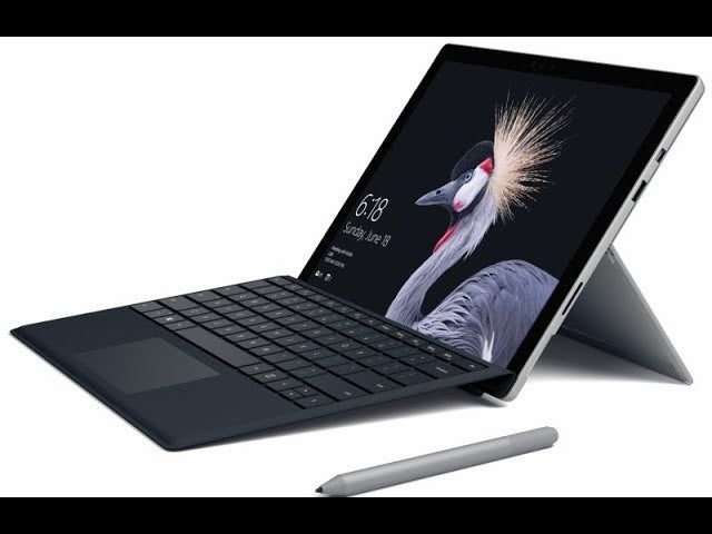 Microsoft Surface Pro 5 Wi-Fi Only 1796 i5-7300/8GB/256GB Tablet (Optional added)<span> - </span>Tablet, keyboard & Pen image