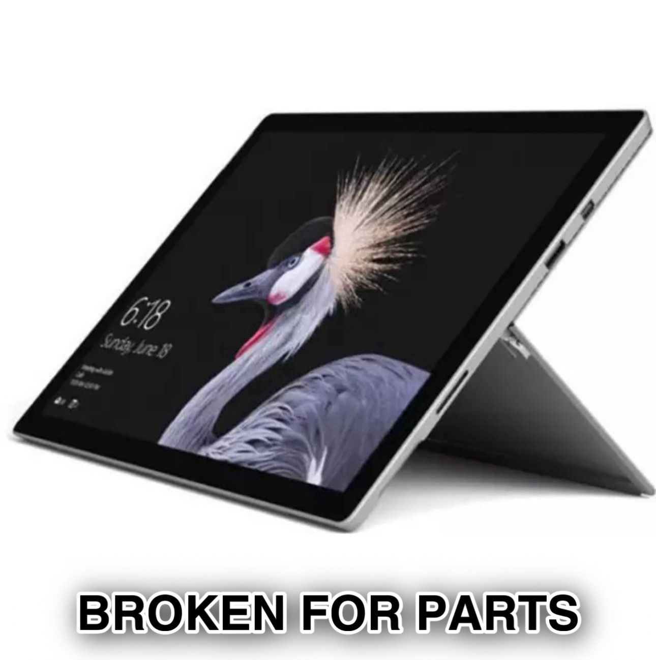 Microsoft Surface Pro 5 (2017) | Intel i5-7300U | 4GB RAM | No SSD | Parts Only - Boots to BIOS image 0