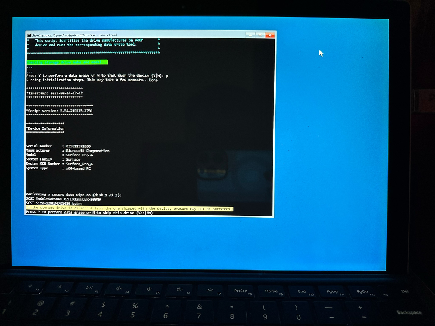 Microsoft Surface Pro (FULL SYSTEM RECOVERY) USB Bootable Flash Drive