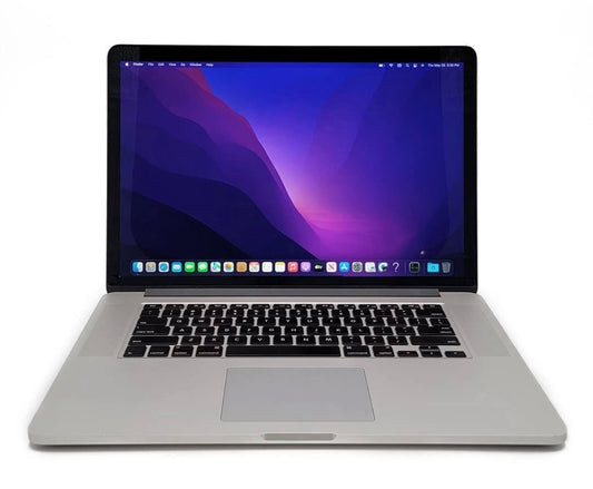 Apple MacBook Pro Mid-2015 15-inch Retina- Intel i7-4870HQ, 16GB RAM, 256GB SSD (Used) image 0