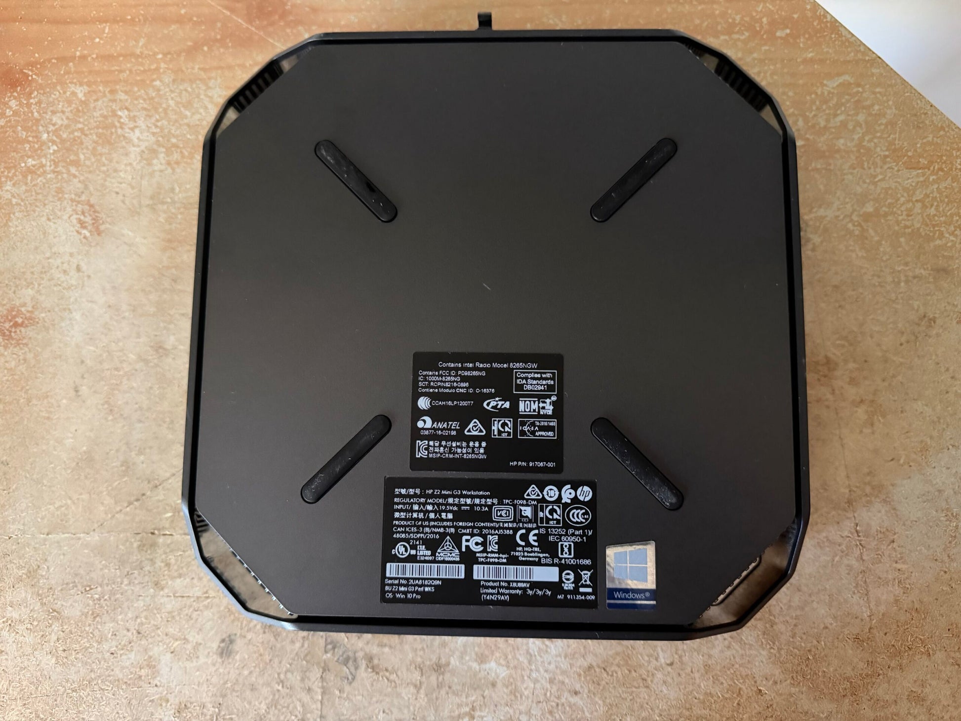 HP Z2 Mini G3 Workstation- Intel i7-7700U, 32GB RAM, 500GB SSD, Win11 (used) image 8