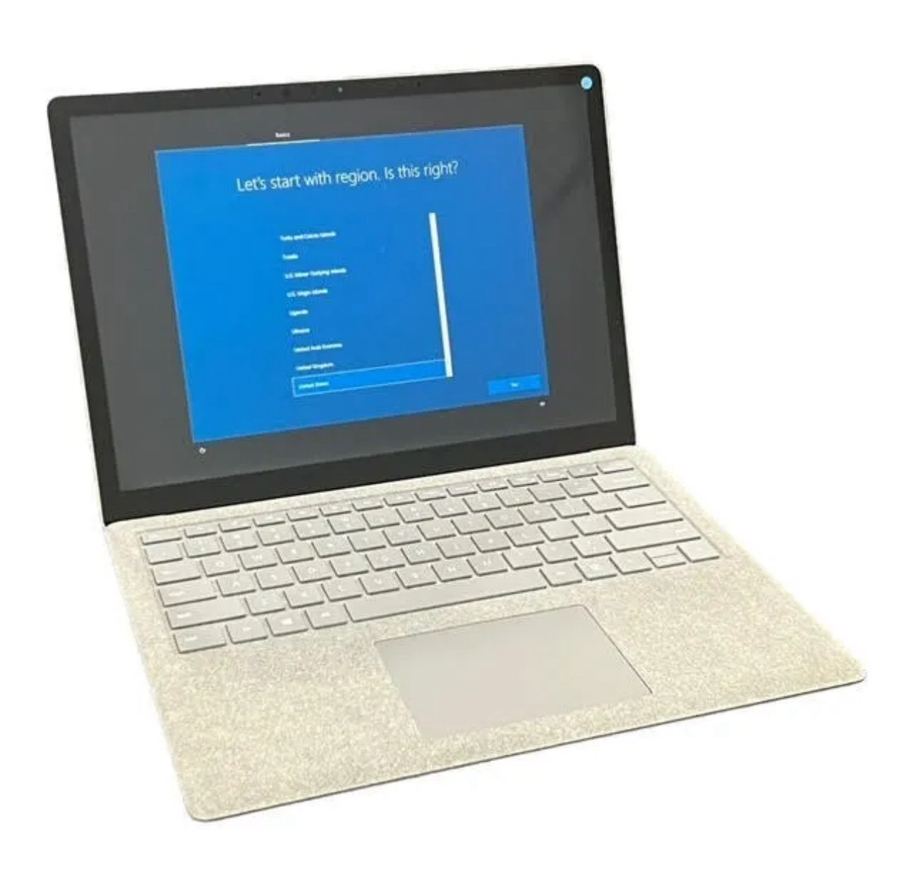 Microsoft Surface Laptop 1st Gen 1769 | Intel i5 | 8GB RAM | 128GB SSD - Defective Touchscreen (For Parts) image 0