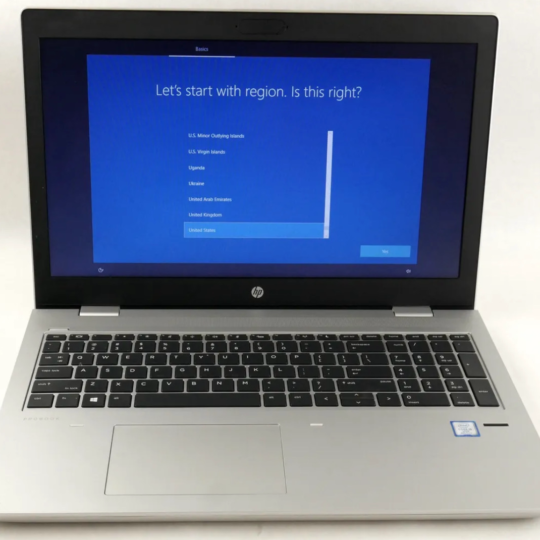 HP ProBook 650 G5 15.6" Intel Core i5-8265U 256GB SSD 8GB RAM Windows 10 image 0