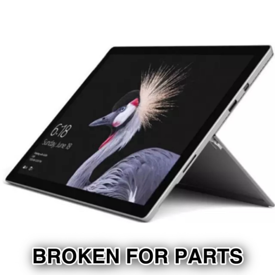 Microsoft Surface Pro 5 (2017) | Intel i5-7300U | 4GB RAM | No SSD | Parts Only - Boots to BIOS image 0